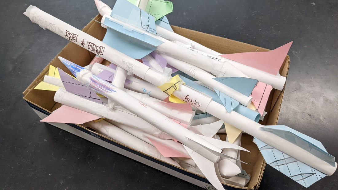 how to make paper rocket step by step